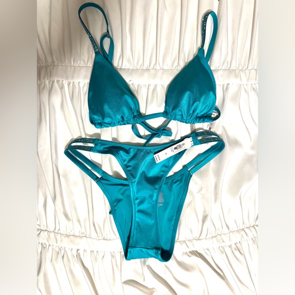 Women's Teal Bikini Set - Picture 6 of 6